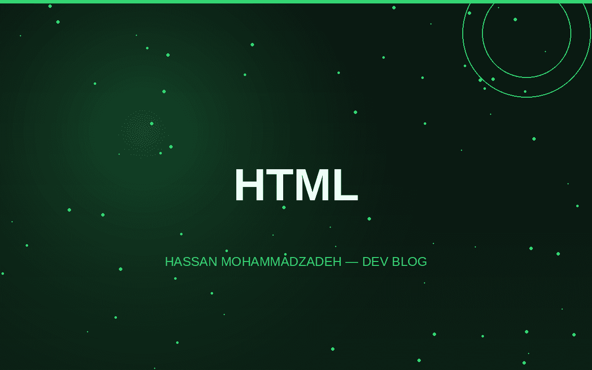 A Few Practical Notes on HTML