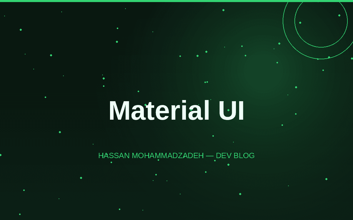 آشنایی با Material UI: راهنمای شروع