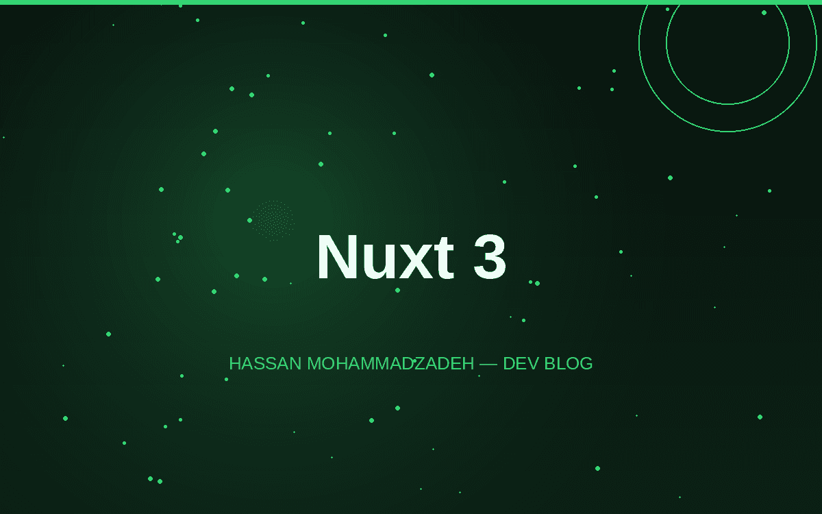 آشنایی با Nuxt 3: راهنمای شروع